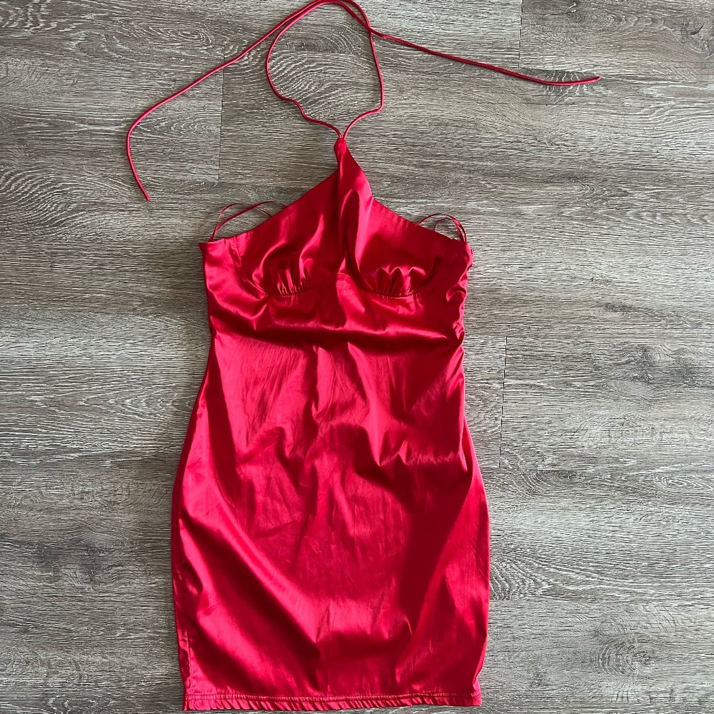 Red Fashion Nova Dress